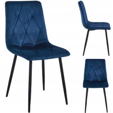 Крісло стілець для кухні вітальні барів Bonro B-421 синє