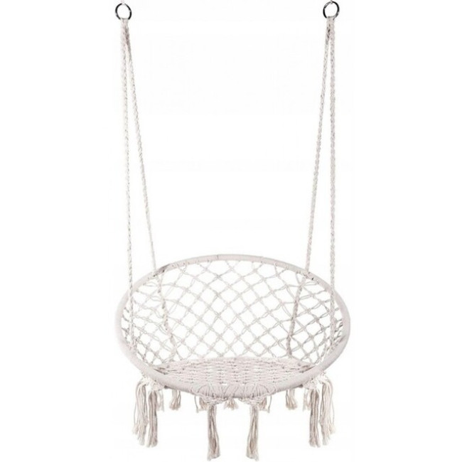 Кресло подвесное бразилийское качели гамак Bonro B-092 бежевый 120 кг