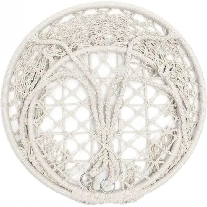 Крісло підвісне бразилійське гойдалка гамак Bonro B-092 бежевий 120 кг