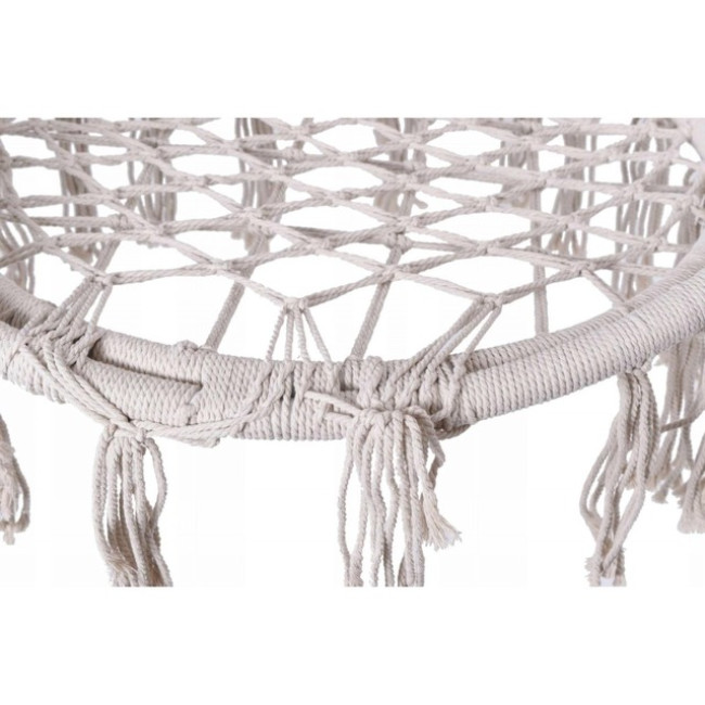 Кресло подвесное бразилийское качели гамак Bonro B-092 бежевый 120 кг