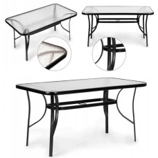 Стол садовый для террасы улицы Bonro B-12070 черный