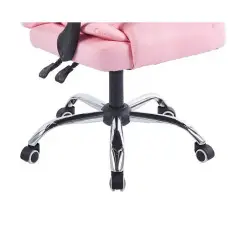 Офисное кресло на колесах Bonro BN-6070 розовое