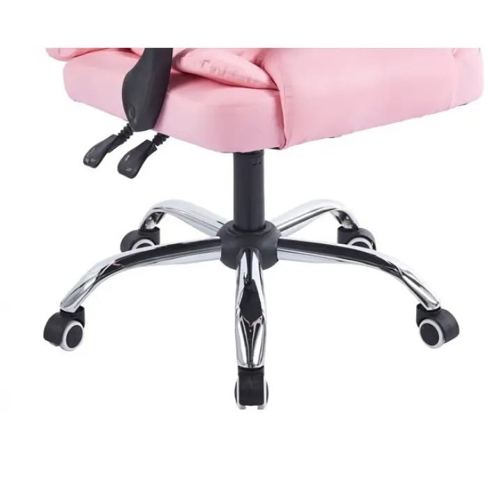 Офисное кресло на колесах Bonro BN-6070 розовое