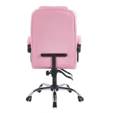 Офисное кресло на колесах Bonro BN-6070 розовое