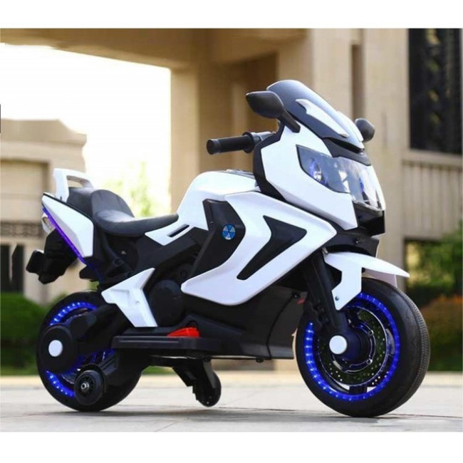 Детский электромотоцикл SPOKO SP-1600 белый