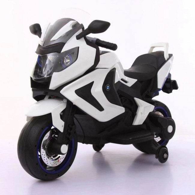 Детский электромотоцикл SPOKO SP-1600 белый