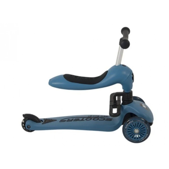 Самокат дитячий триколісний 2в1 Spoko SP-322 синій
