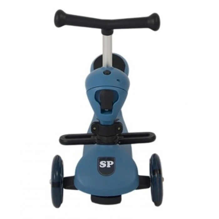 Самокат дитячий триколісний 2в1 Spoko SP-322 синій