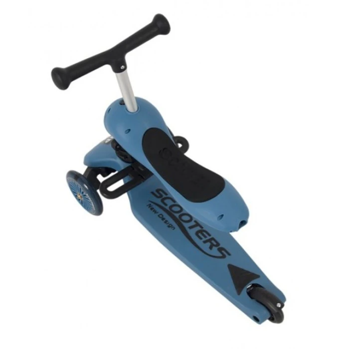 Самокат дитячий триколісний 2в1 Spoko SP-322 синій