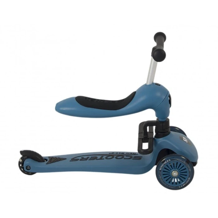 Самокат дитячий триколісний 2в1 Spoko SP-322 синій
