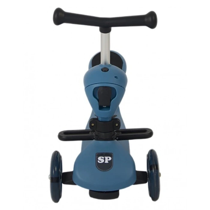 Самокат дитячий триколісний 2в1 Spoko SP-322 синій