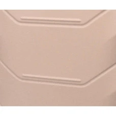 Валіза комплект пластикова 2 шт середня велика Bonro 2019 бежевий