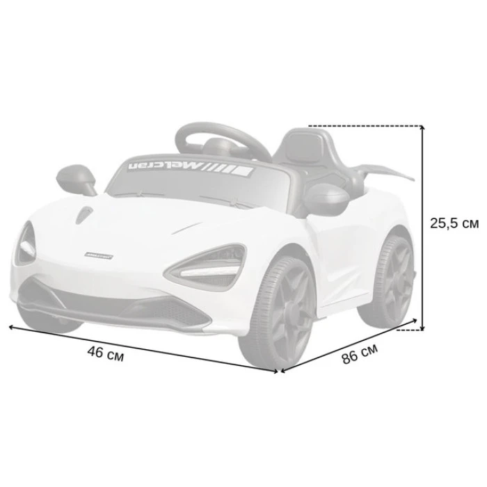 Детский электромобиль Spoko SP-720 белый