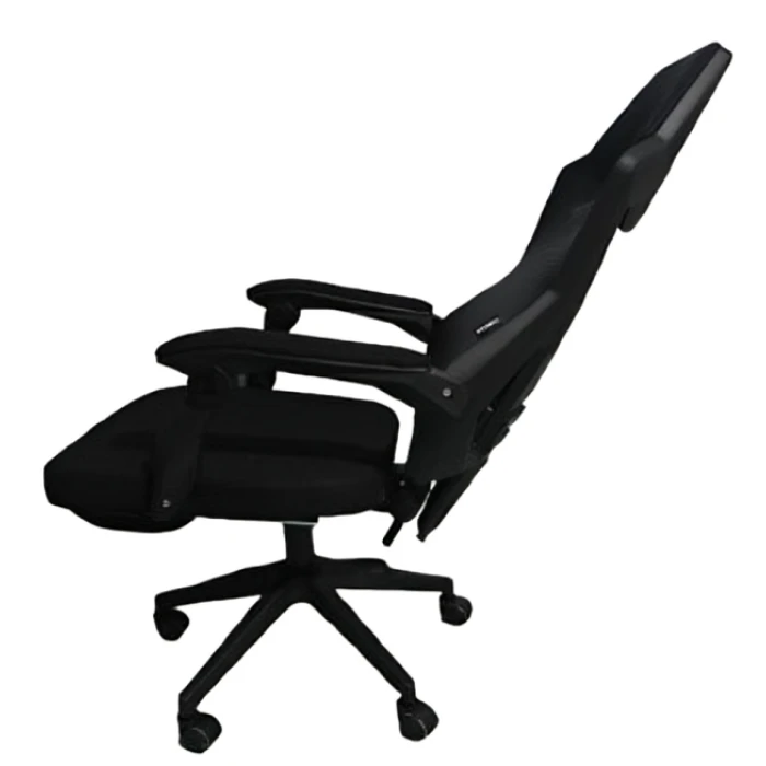 Компьютерное офисное кресло с подставкой для ног Bonro B-918 черное