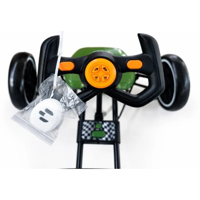 Детский электрокарт с пультом управления Spoko SP-V19 12V4,5 зеленый