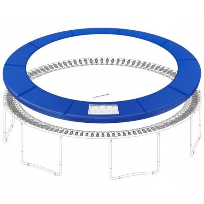 Накидка на пружини для батута 404 см multikolor