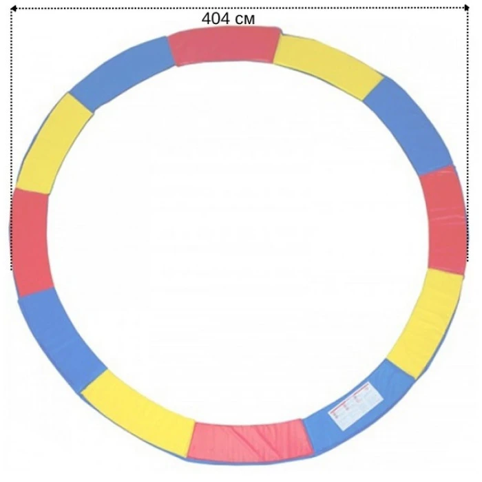 Накидка на пружини для батута 404 см multikolor