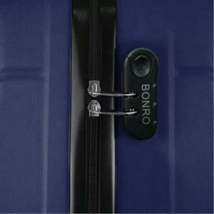 Валіза Bonro 2019 (велика) т.синя