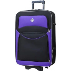 Валіза Bonro Style набір 3 шт. чорно-т. синя