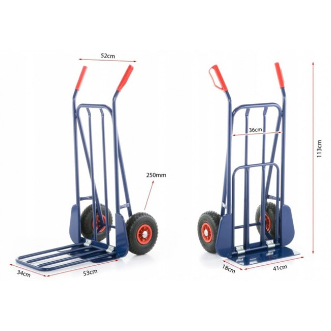 Тележка грузовая ручная складная Siker HT1826 280 кг