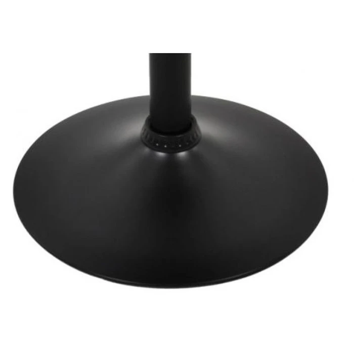 Барный стул со спинкой Bonro BC-0106 черный с черным основанием