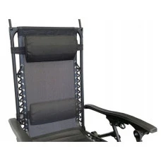 Шезлонги комплект 2шт Bonro SP-167A черный с крышкой