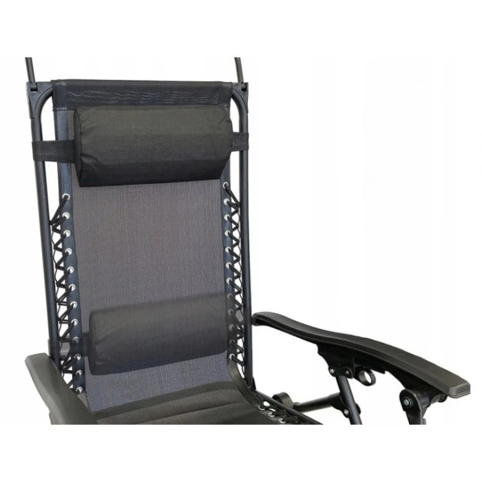 Шезлонги комплект 2шт Bonro SP-167A черный с крышкой