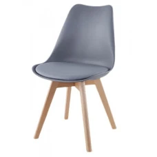 Кресло для кухни на ножках Bonro BN-487 серое