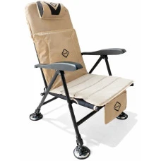 Крісло рибальське розкладне з телескопічними ніжками Bonro B-115 бежеве