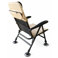 Крісло рибальське розкладне з телескопічними ніжками Bonro B-115 бежеве