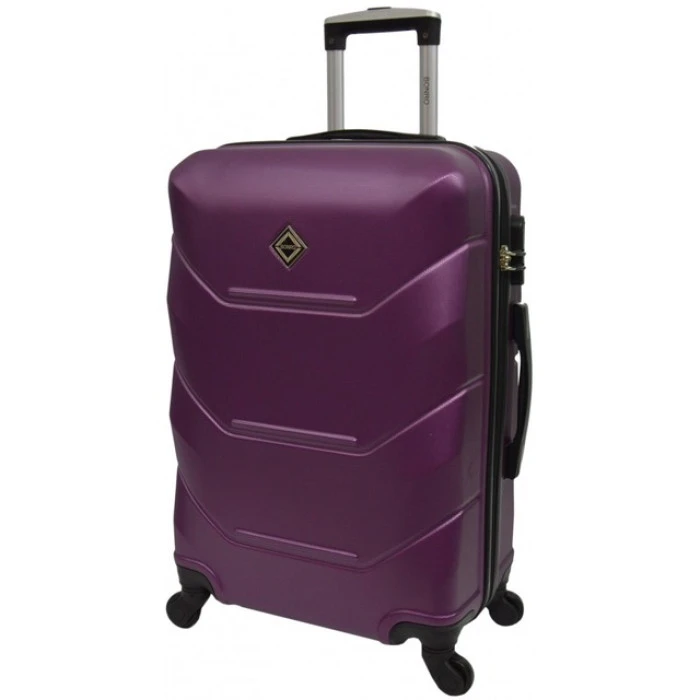 Чемодан комплект пластиковый 2 шт средний большой Bonro 2019 сиреневый