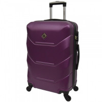 Чемодан комплект пластиковый 2 шт средний большой Bonro 2019 сиреневый