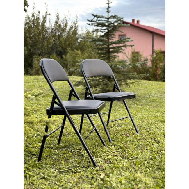 Стул раскладной Bonro B-019 черный (6 шт)