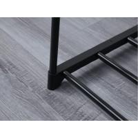 Полка для обуви 4-уровневая черная Bonro B37