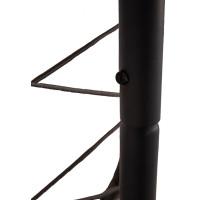 Подвесное кресло-качалка кокон Bonro B-015 черно-серое