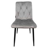 Крісло стілець для кухні вітальні барів Bonro B-421 сіре