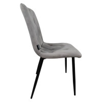 Крісло стілець для кухні вітальні барів Bonro B-421 сіре
