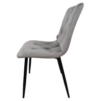 Крісло стілець для кухні вітальні барів Bonro B-421 сіре