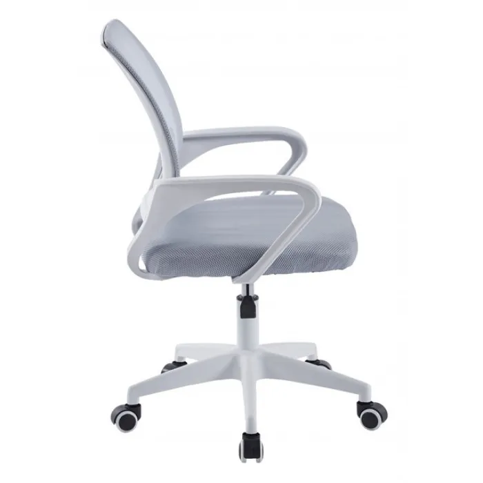 Крісло Bonro BN-619 біло-сіре