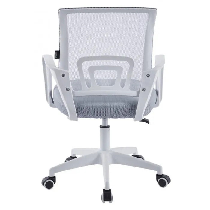 Крісло Bonro BN-619 біло-сіре