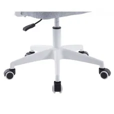 Крісло Bonro BN-619 біло-сіре