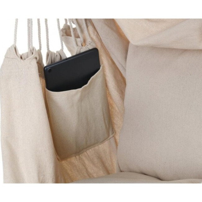 Кресло подвесное бразилийское качели гамак Bonro B-093 бежевый 120 кг