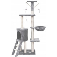 Игровой комплекс-дряпалка для кошек 138 см Bonro B-40 серый