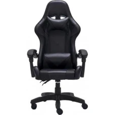 Геймерское эргономичное кресло с подушкой Bonro BN-086 черное