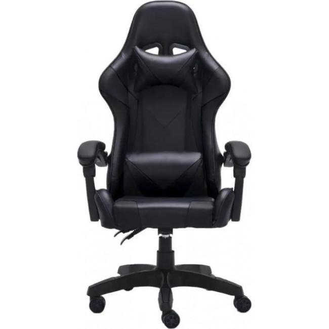 Геймерське крісло ергономічне з подушкою Bonro BN-086 чорне