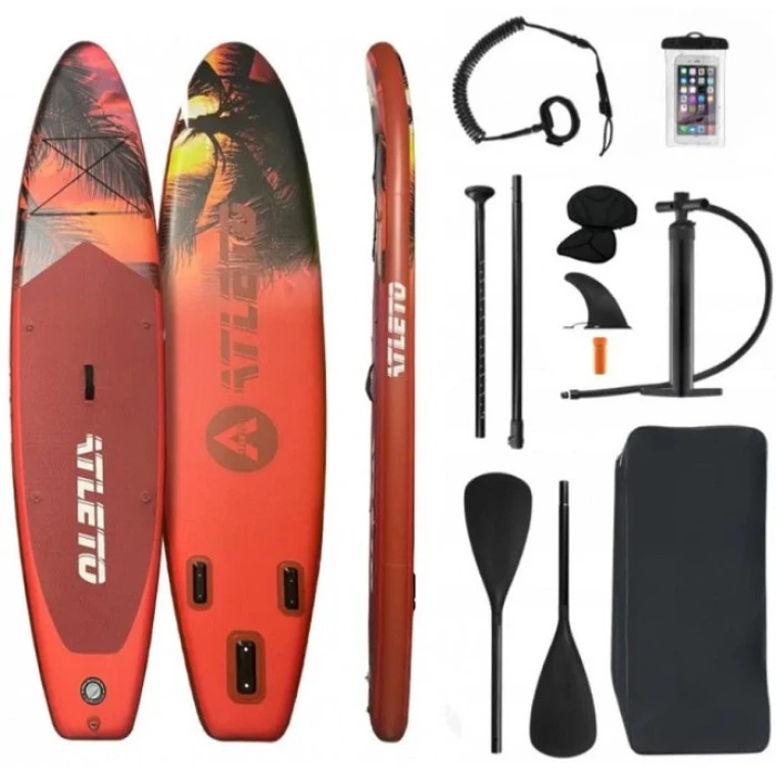 SUP-дошка надувна для плавання Atleto 350 см Miame + сидіння