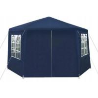 Садовый павильон беседка палатка 6 стенок Bonro B-9007 синий