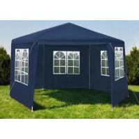 Садовый павильон беседка палатка 6 стенок Bonro B-9007 синий