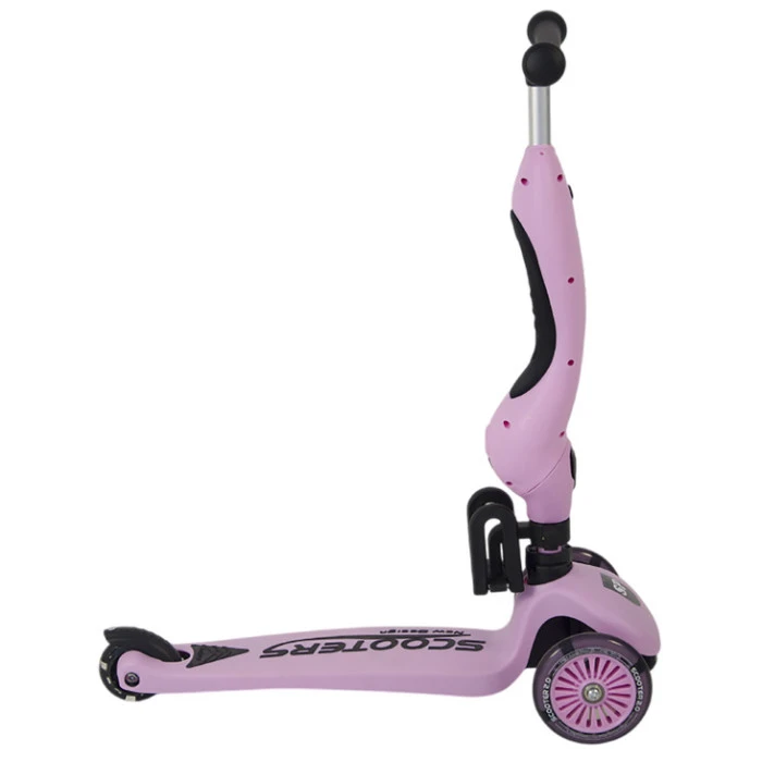 Самокат дитячий триколісний 2в1 Spoko SP-322 рожевий