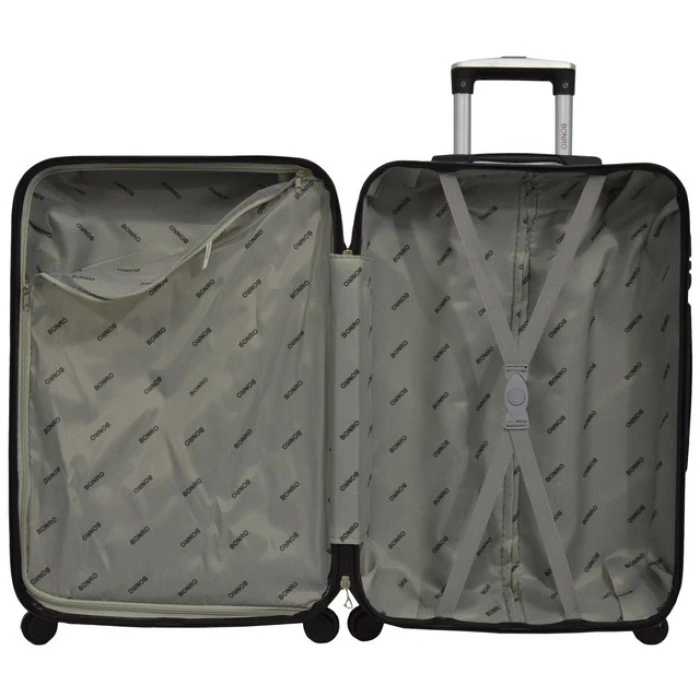 Чемодан Bonro 2019 набор 3 штуки бежевый